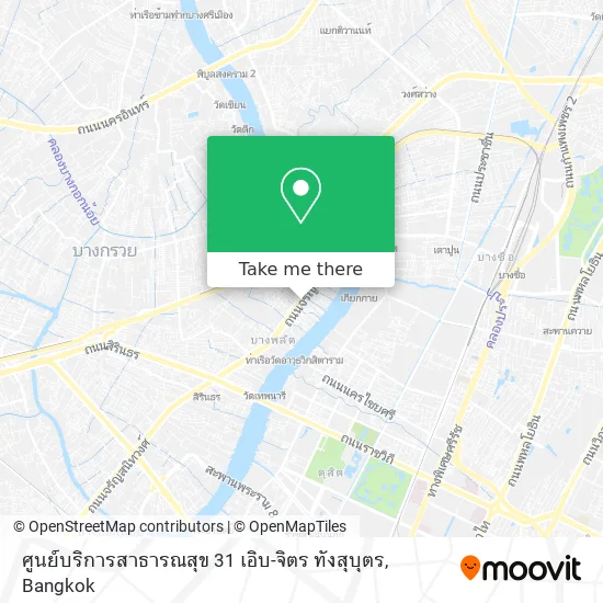ศูนย์บริการสาธารณสุข 31 เอิบ-จิตร ทังสุบุตร map