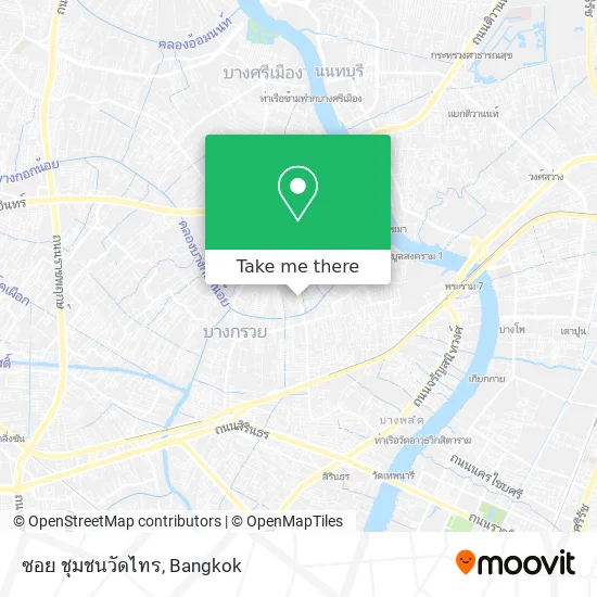ซอย ชุมชนวัดไทร map