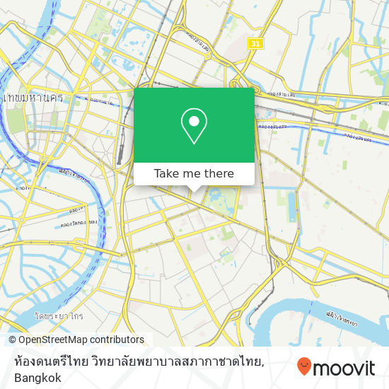 ห้องดนตรีไทย วิทยาลัยพยาบาลสภากาชาดไทย map
