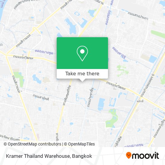 Kramer Thailand Warehouse map