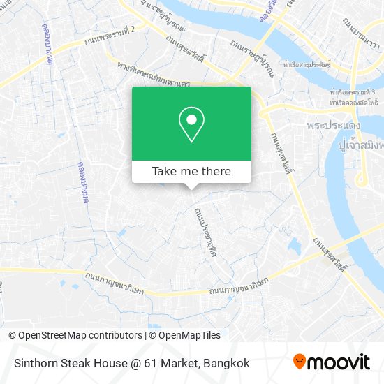 Sinthorn Steak House @ 61 Market map