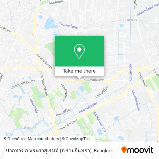 ปากทาง ถ.พระยาสุเรนท์ (ถ.รามอินทรา) map