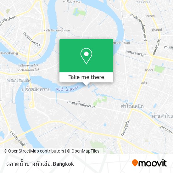 ตลาดน้ำบางหัวเสือ map