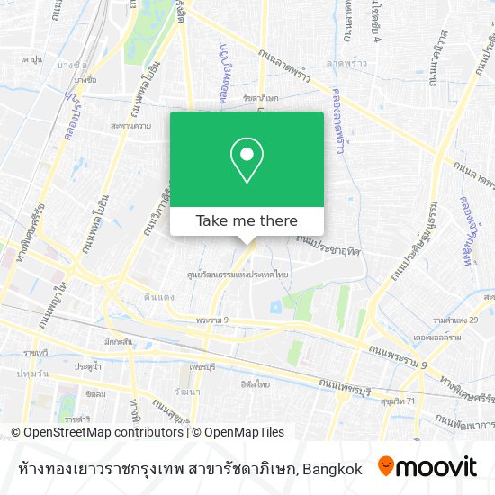 ห้างทองเยาวราชกรุงเทพ สาขารัชดาภิเษก map