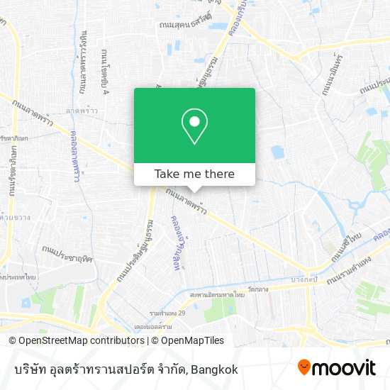 บริษัท อุลตร้าทรานสปอร์ต จำกัด map