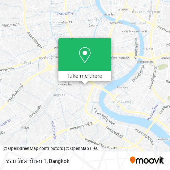 ซอย รัชดาภิเษก 1 map