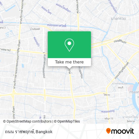 ถนน ราชพฤกษ์ map