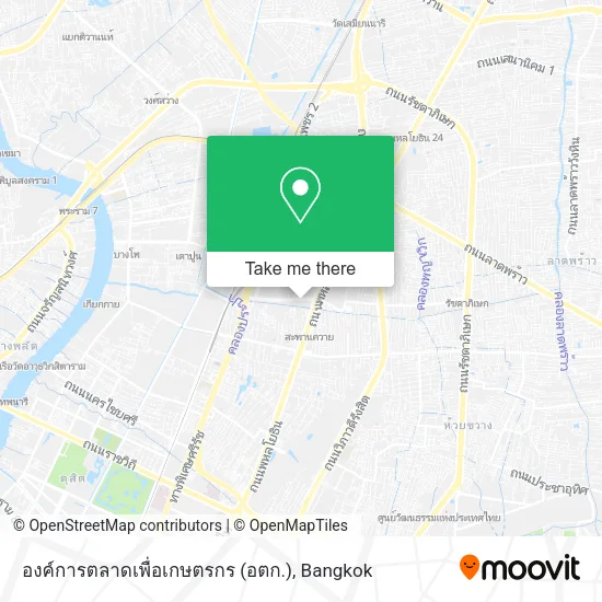 องค์การตลาดเพื่อเกษตรกร (อตก.) map