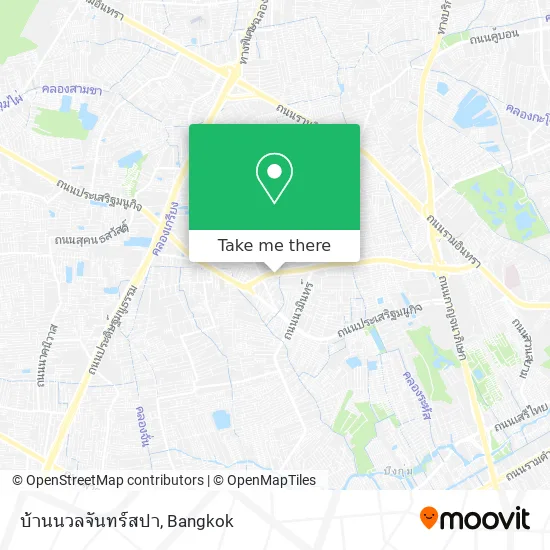 บ้านนวลจันทร์สปา map