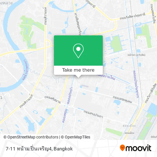 7-11 หน้าม.ปิ่นเจริญ4 map
