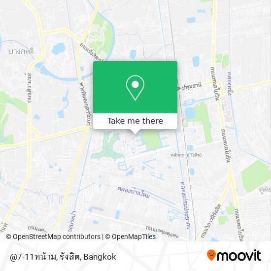 @7-11หน้าม, รังสิต map