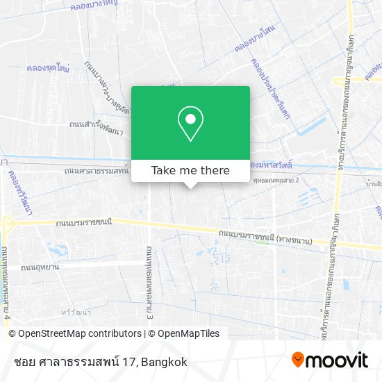 ซอย ศาลาธรรมสพน์ 17 map