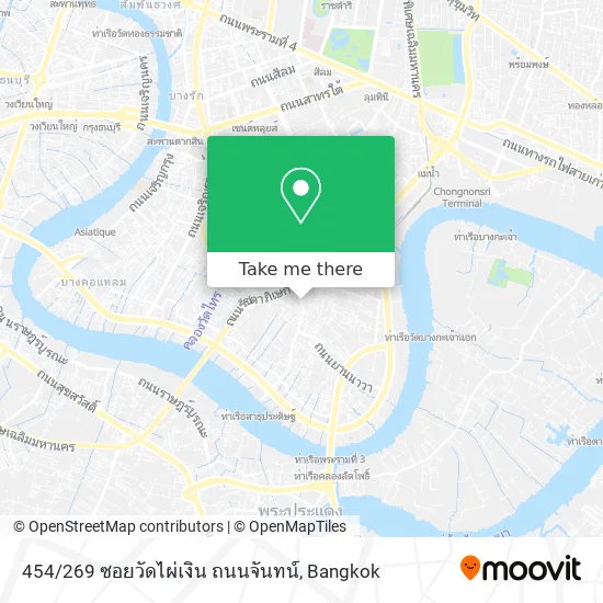 454 / 269 ซอยวัดไผ่เงิน ถนนจันทน์ map