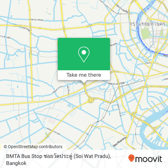 BMTA Bus Stop ซอยวัดประดู่ (Soi Wat Pradu) map