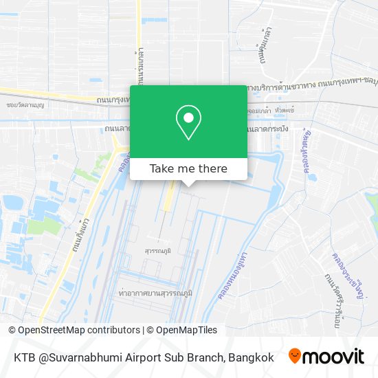 KTB @Suvarnabhumi Airport Sub Branch map