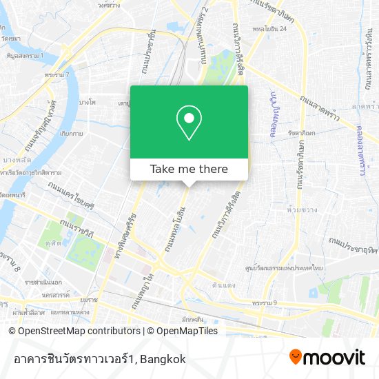 อาคารชินวัตรทาวเวอร์1 map