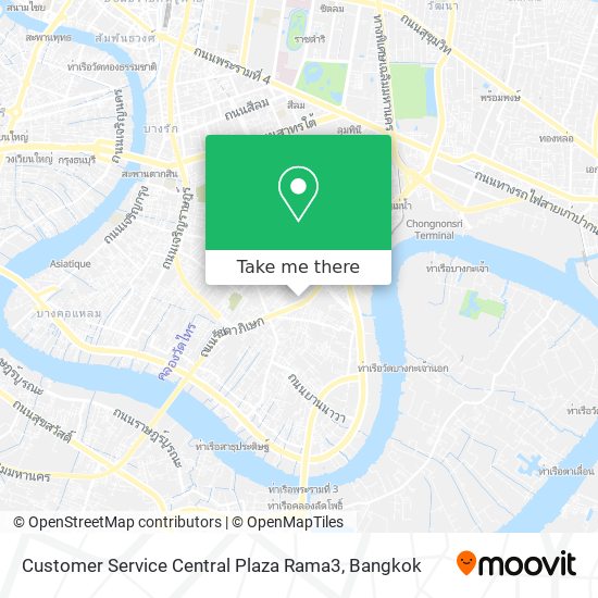 Customer Service Central Plaza Rama3 map