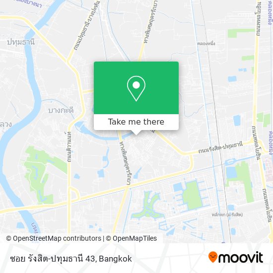 ซอย รังสิต-ปทุมธานี 43 map