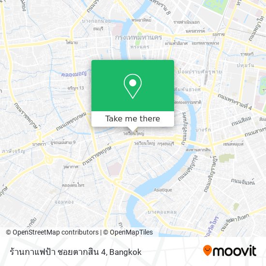 ร้านกาแฟป้า ซอยตากสิน 4 map