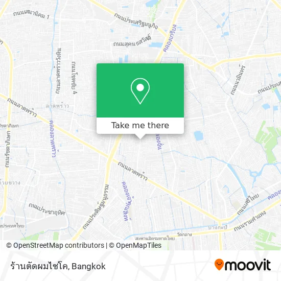 ร้านตัดผมไซโค map