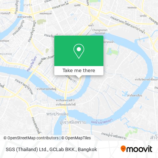 SGS (Thailand) Ltd., GCLab BKK. map