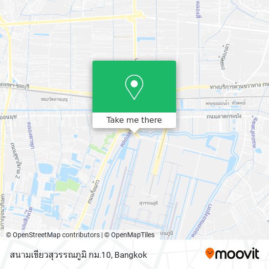 สนามเขียวสุวรรณภูมิ กม.10 map