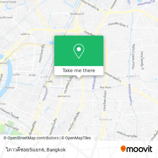 วิภาวดีซอย5แยก6 map