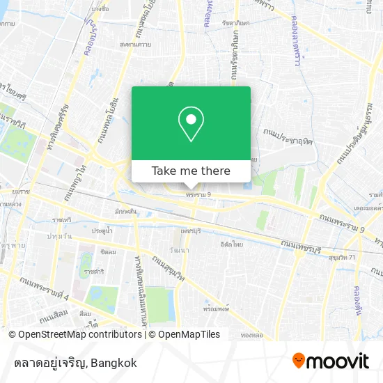 ตลาดอยู่เจริญ map
