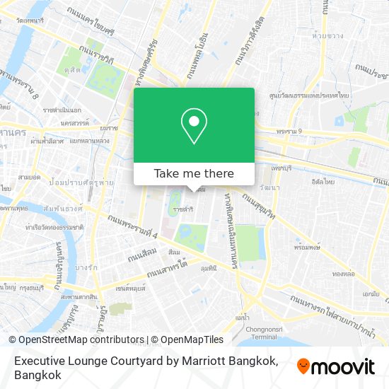 Executive Lounge Courtyard by Marriott Bangkok map