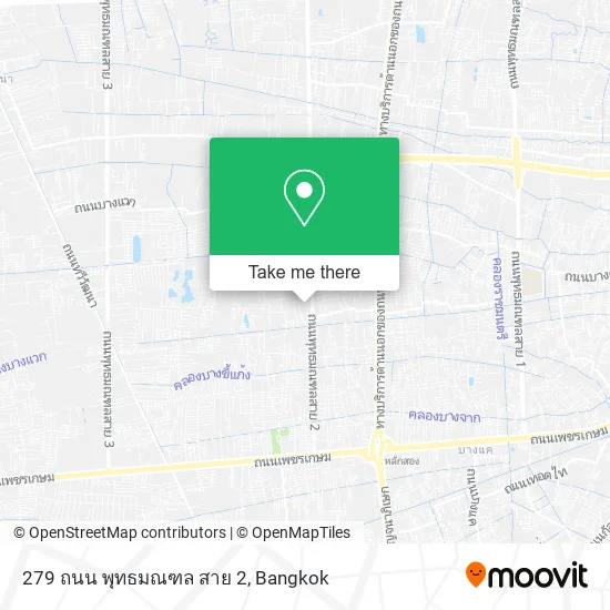 279 ถนน พุทธมณฑล สาย 2 map