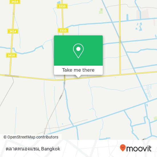 ตลาดหนองแขม map