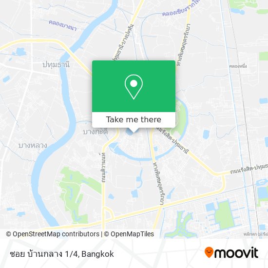 ซอย บ้านกลาง 1/4 map
