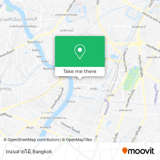 ถนนสายไม้ map