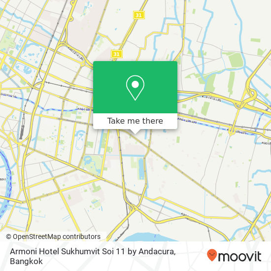 Armoni Hotel Sukhumvit Soi 11 by Andacura map