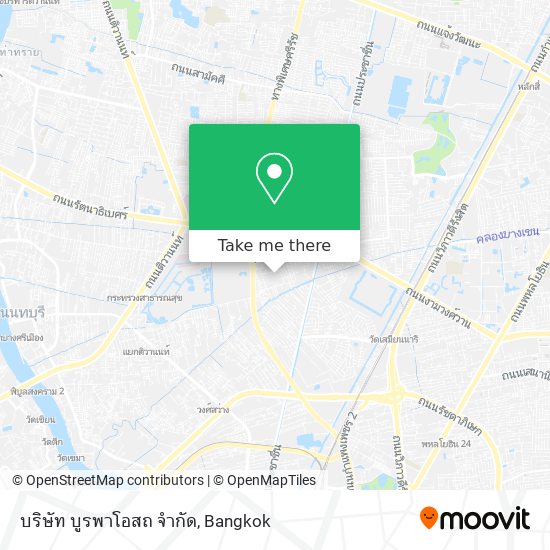 บริษัท บูรพาโอสถ จำกัด map