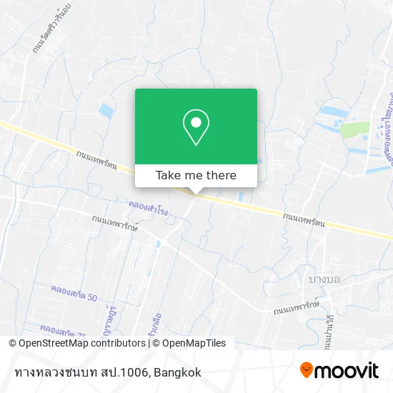 ทางหลวงชนบท สป.1006 map