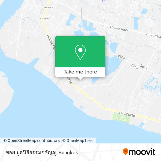 ซอย มูลนิธิธรรมกตัญญู map