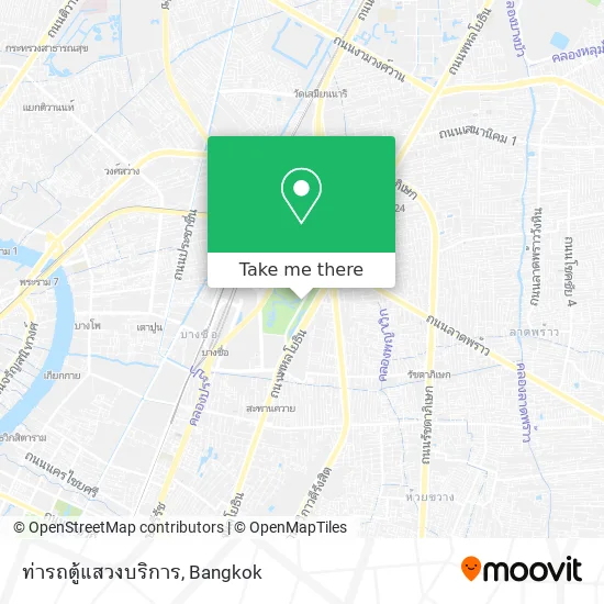 ท่ารถตู้แสวงบริการ map