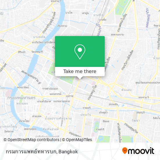 กรมการแพทย์ทหารบก map