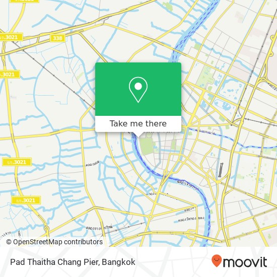 Pad Thaitha Chang Pier map