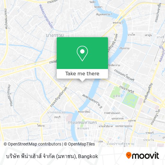 บริษัท พีน่าเฮ้าส์ จำกัด (มหาชน) map