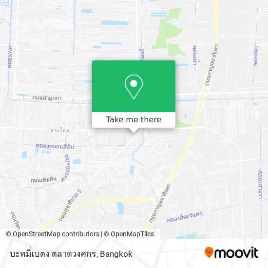 บะหมี่เบตง ตลาดวงศกร map