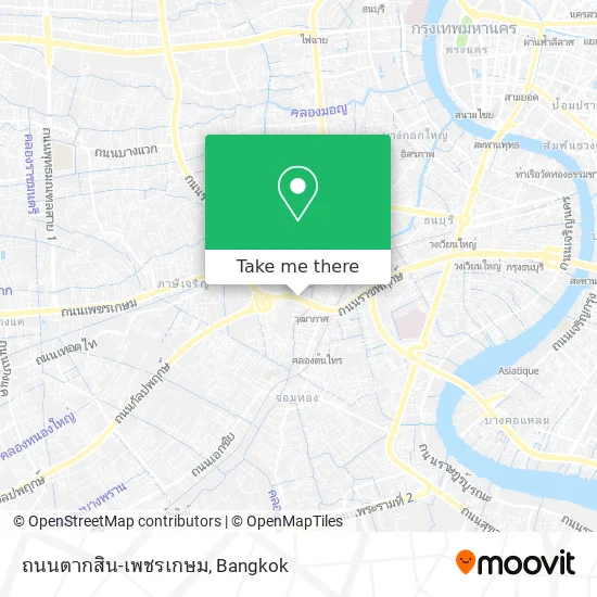 ถนนตากสิน-เพชรเกษม map
