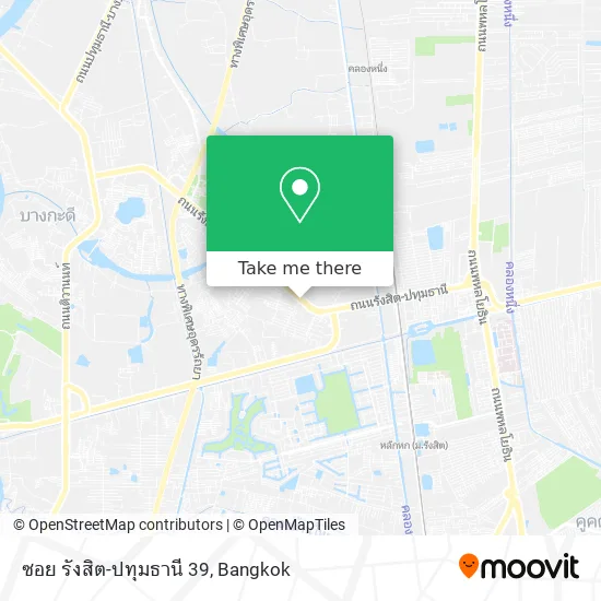 ซอย รังสิต-ปทุมธานี 39 map