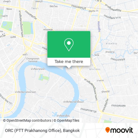 ORC (PTT Prakhanong Office) map