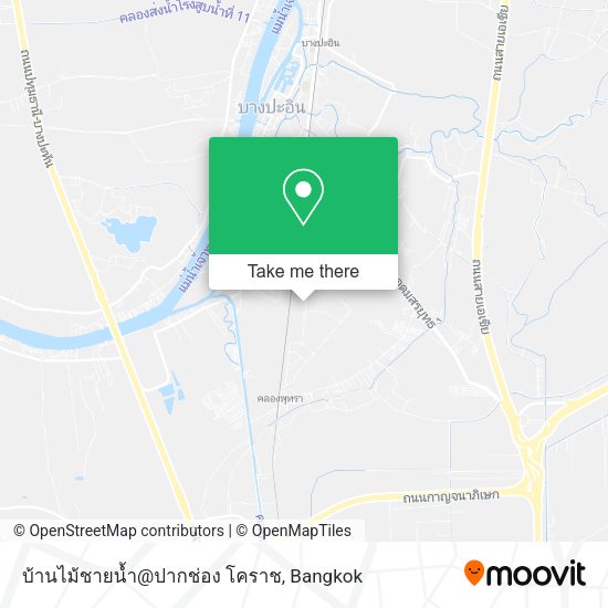 บ้านไม้ชายน้ำ@ปากช่อง โคราช map