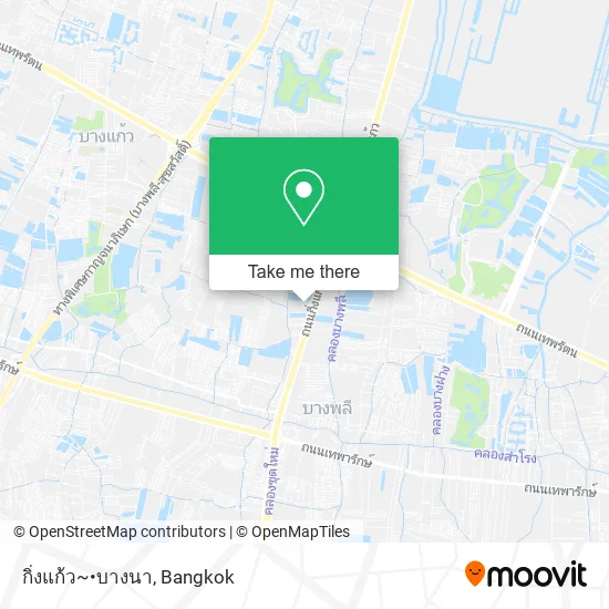 กิ่งแก้ว~•บางนา map