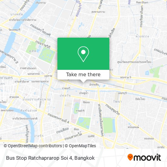 Bus Stop Ratchaprarop Soi 4 map