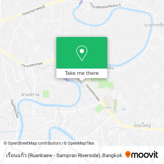 เรือนแก้ว (Ruankaew - Sampran Riverside) map