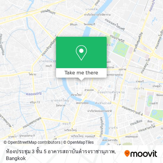 ห้องประชุม 3 ชั้น 5 อาคารสถาบันดำรงราชานุภาพ map